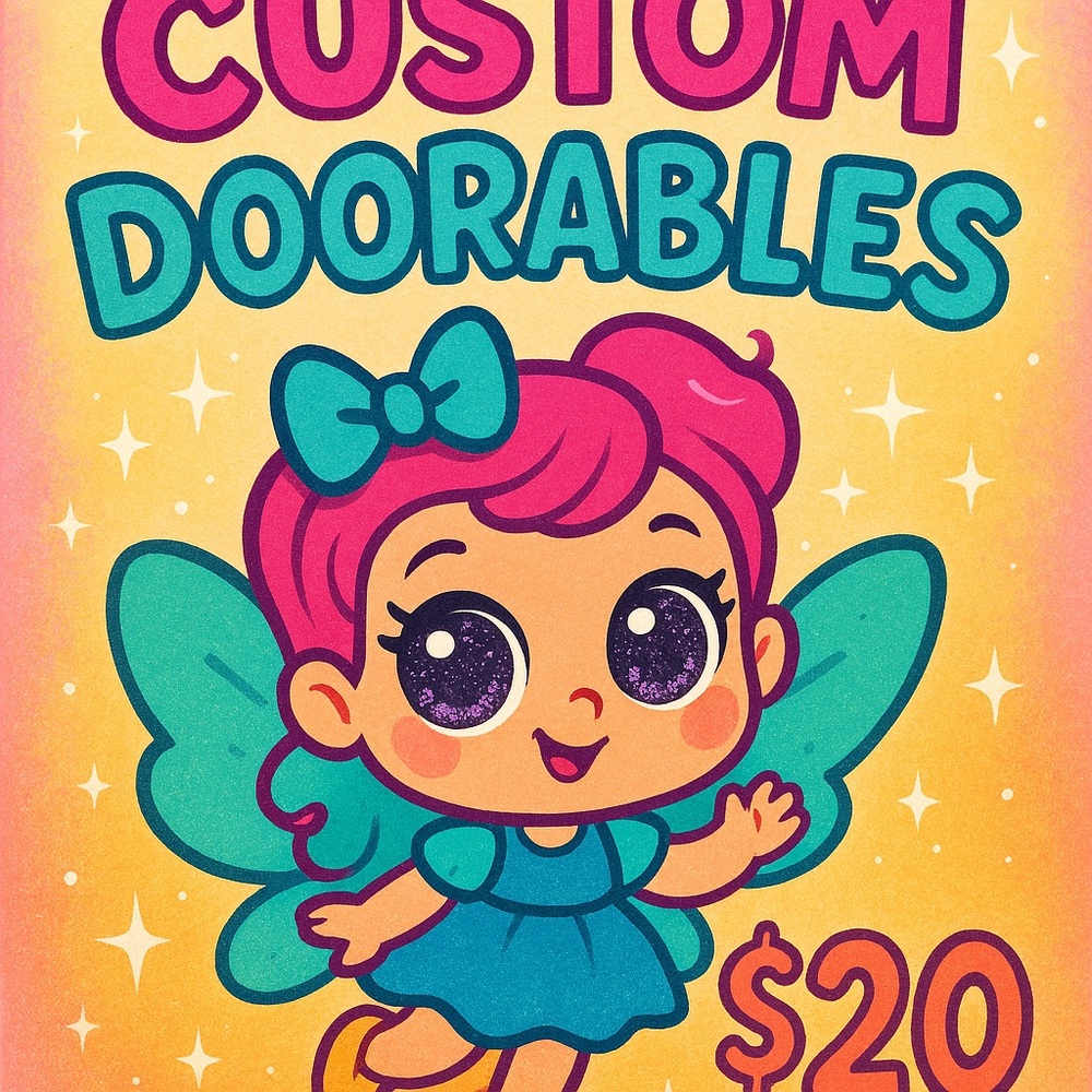 Disney Doorables Figure Custom Created For You!